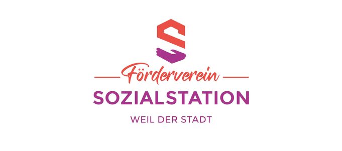 Logo Förderverein Sozialstation Weil der Stadt mit S-Symbol