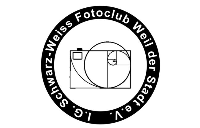 Logo Fotoclub Schwarz-Weiß, Fibonacci